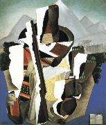 Diego Rivera Landscape painting